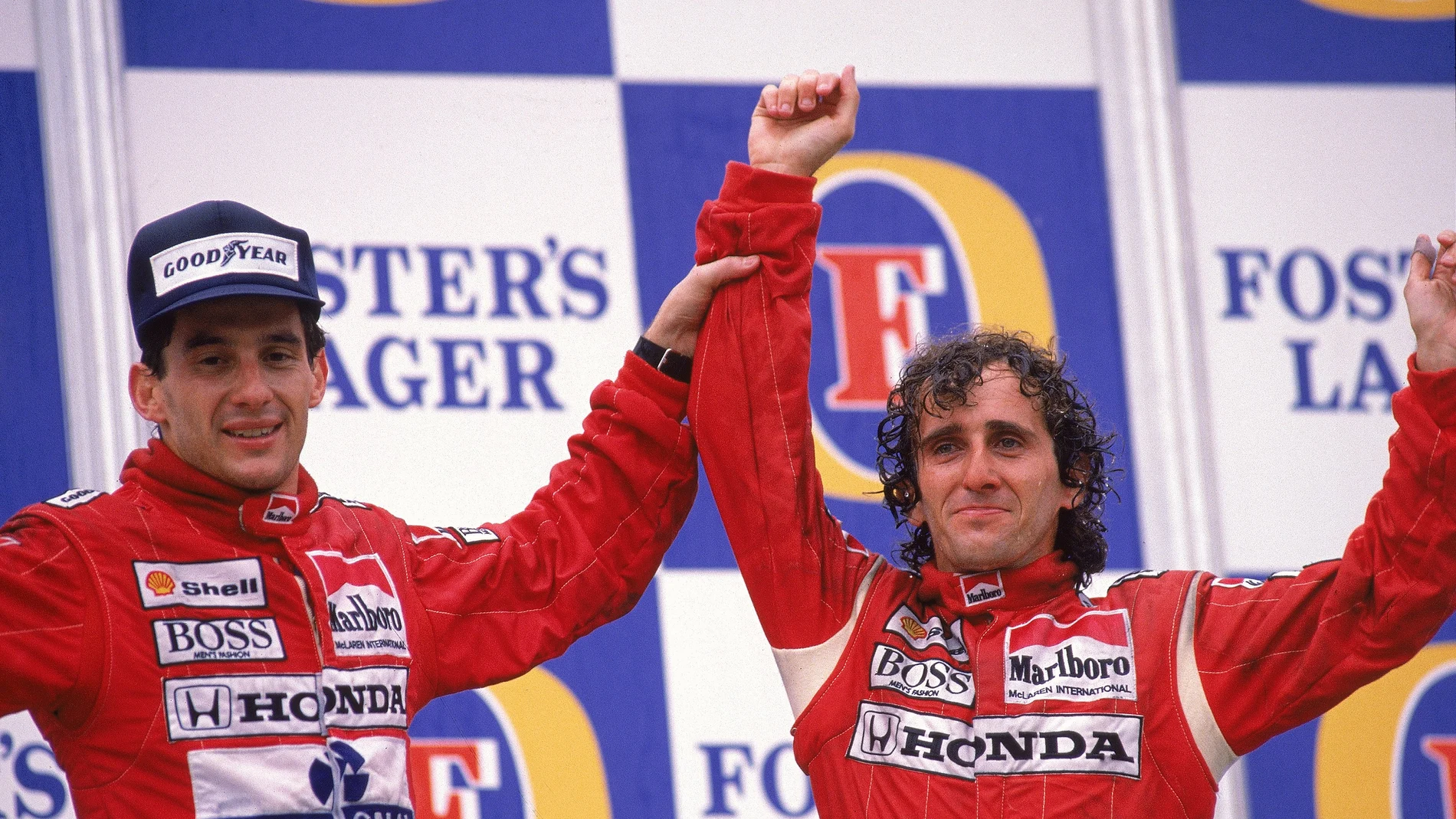 senna y prost